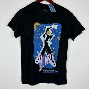 NWT‎ David Bowie Graphic Serious Moonlight Tour '83 T-Shirt